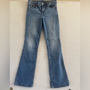 Classic Women's Blue Bootcut Jeans